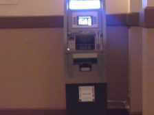 Banking — automated teller machine