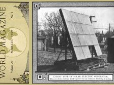 Solar energy research — photovoltaic