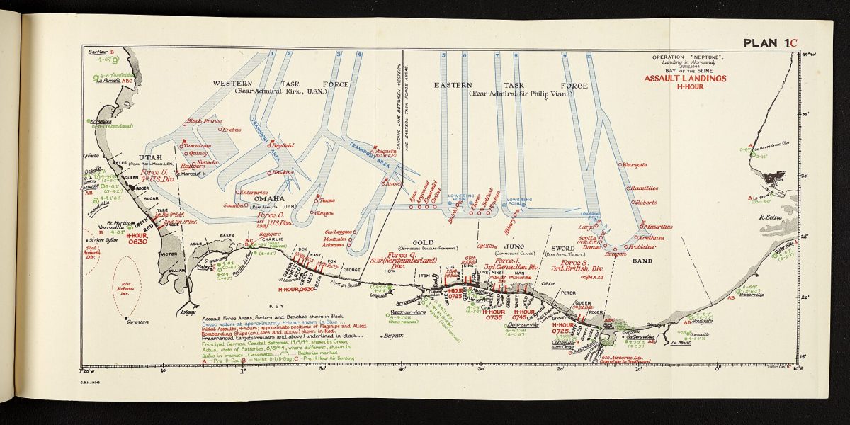D-Day landing beaches