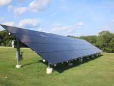 Climate and emissions — solar panels