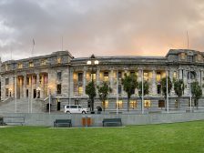 Parliament and the Beehive — Parliament Buildings Wellington
