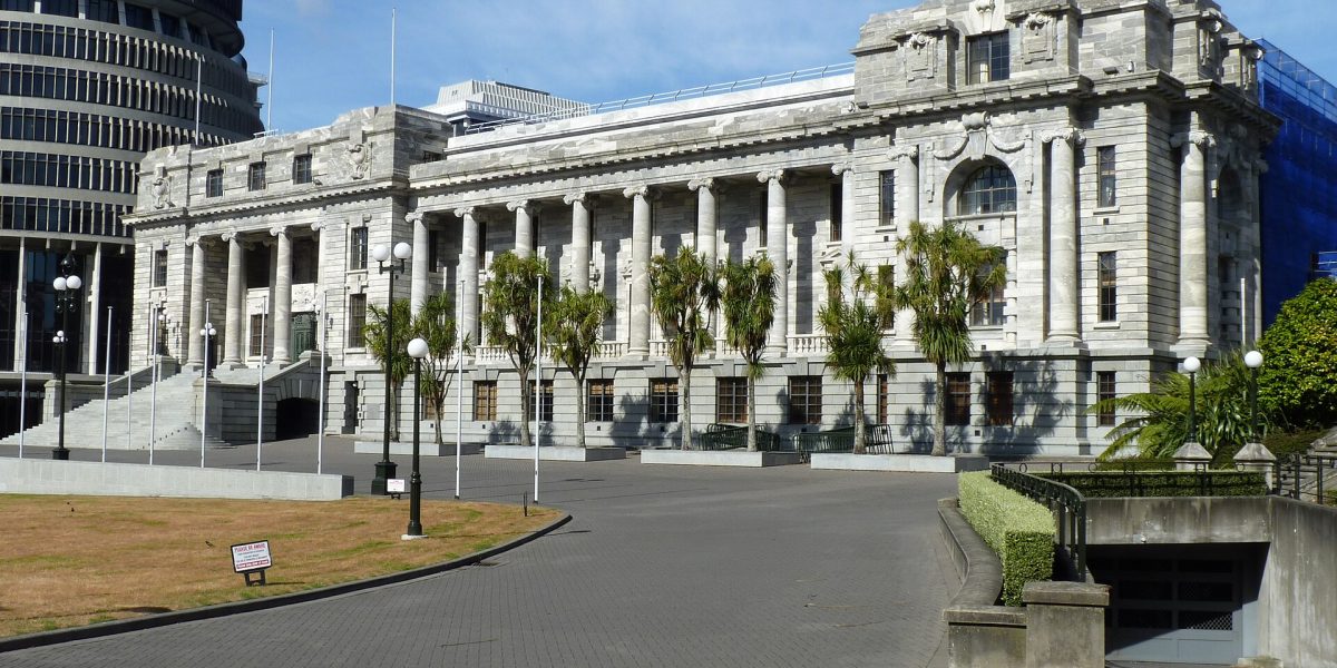 Parliament and the Beehive — Parliament House Wellington