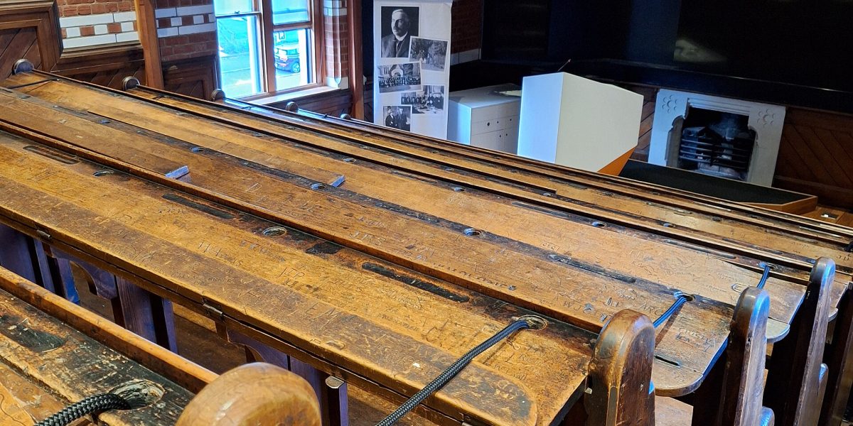 Tertiary study — lecture theatre