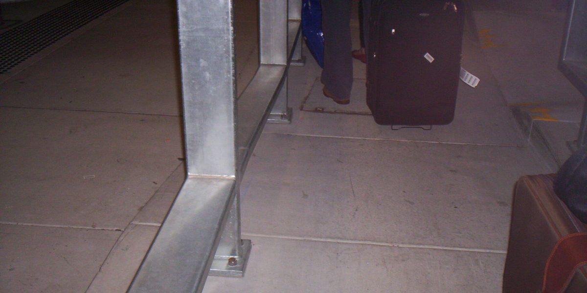 Airport transport disruption — airport taxi rank