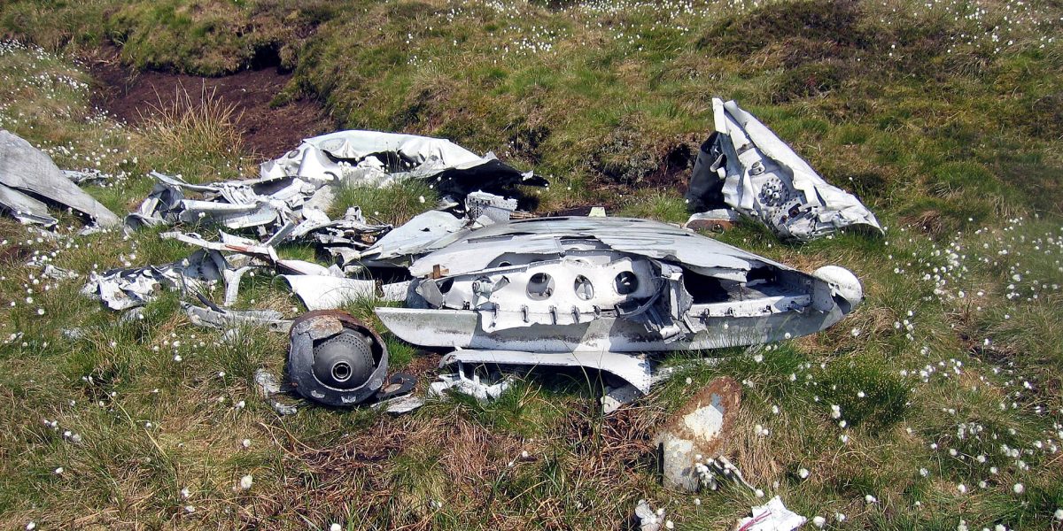 Military aircraft crashes — fighter jet crash