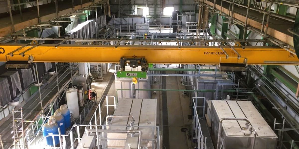 Major infrastructure projects — industrial facility