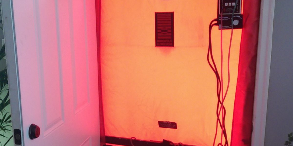 Home airtightness technology — blower door test