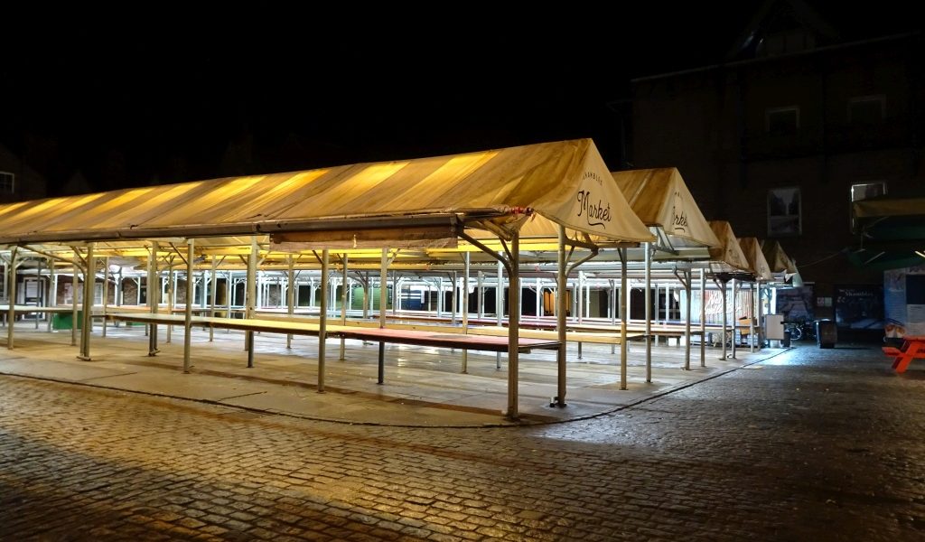 Matariki celebrations — night market stalls
