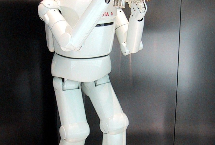 AI in academia — robot