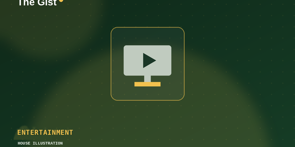 Entertainment — house illustration