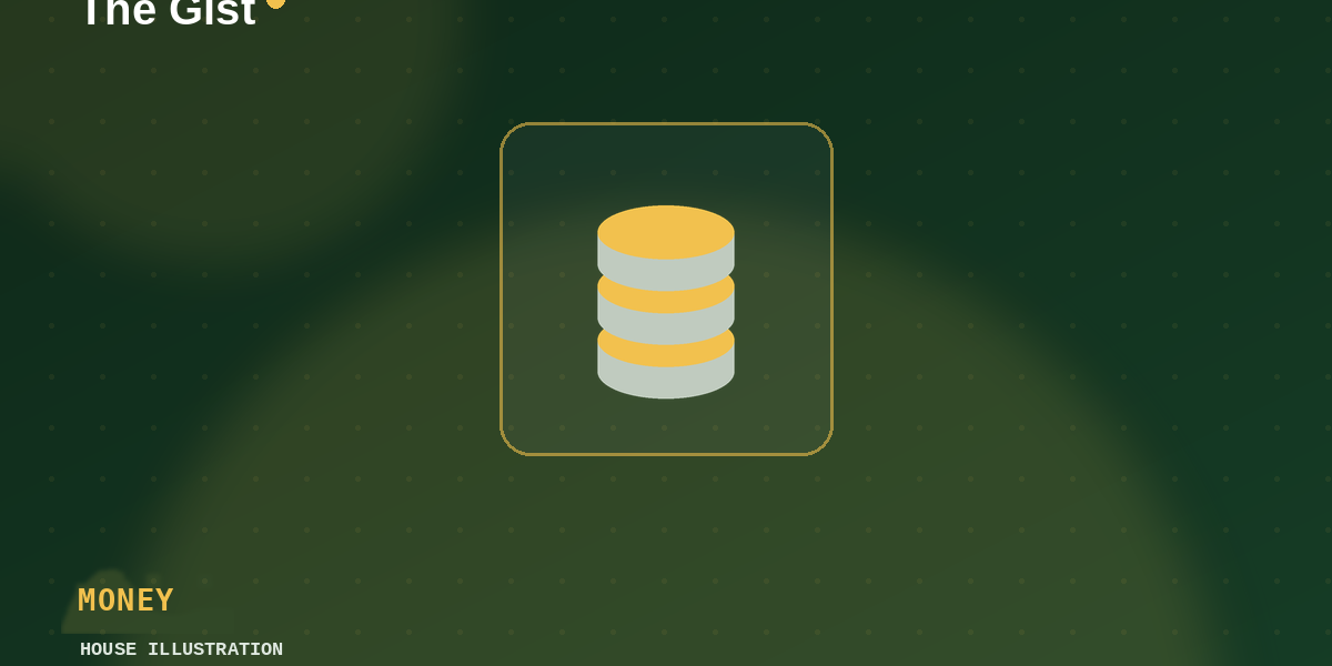 Money — house illustration