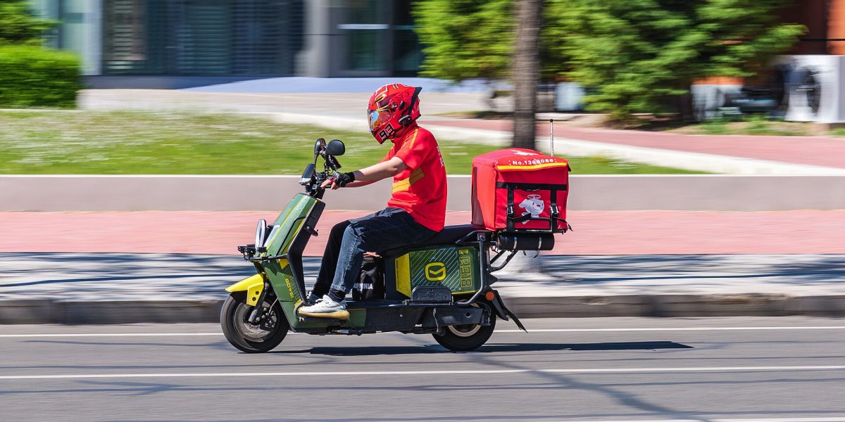 Gig economy workers — delivery worker