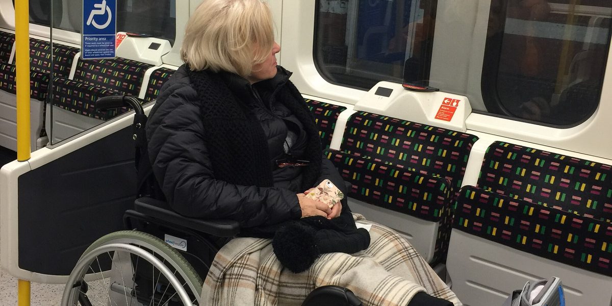 Assistive technology — disabled person wheelchair