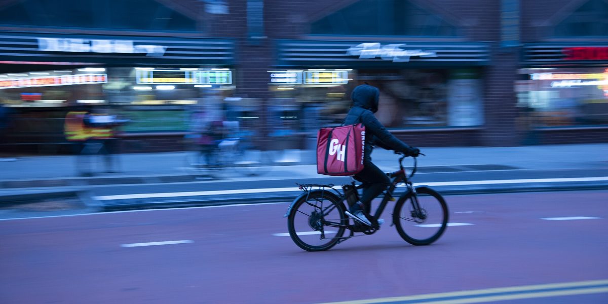 Gig economy workers — food delivery