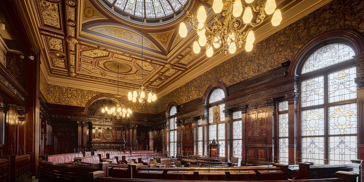 Health quango governance — council chamber