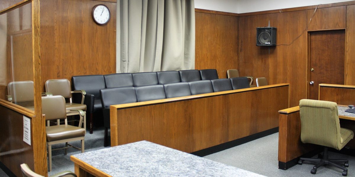 Jury service — jury box