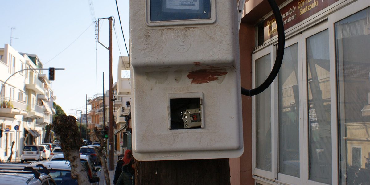 Energy hardship — electricity meter