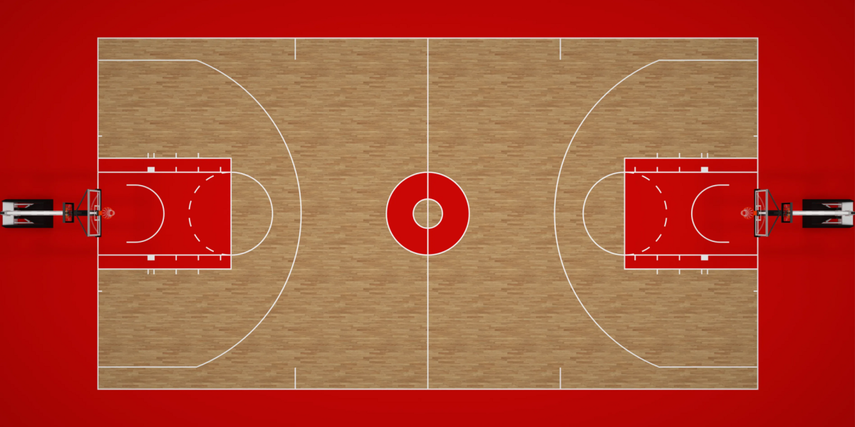Community basketball programs — basketball court