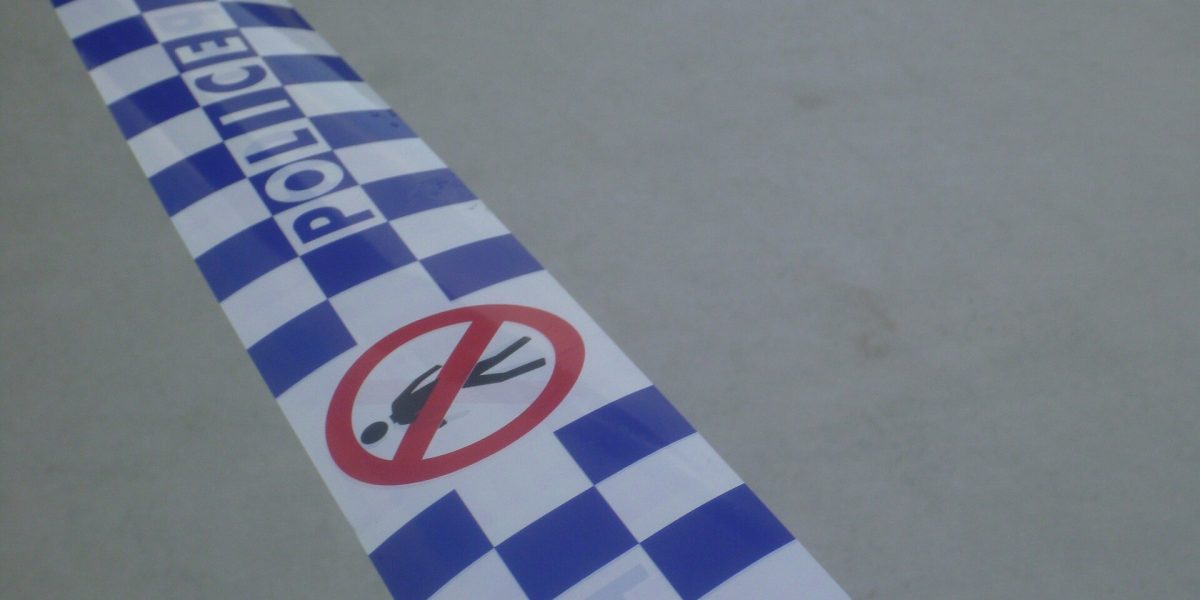 Building evacuations — police tape