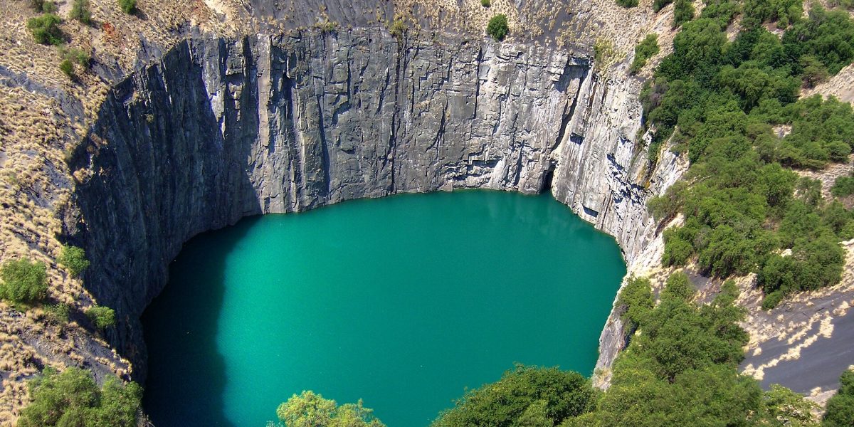 Mining jobs and economy — open pit mine