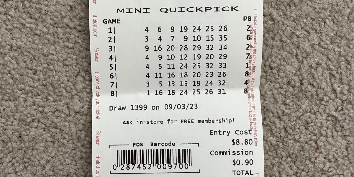 Lottery wins — lottery draw