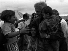 Unaccompanied migrant children — refugee children camp