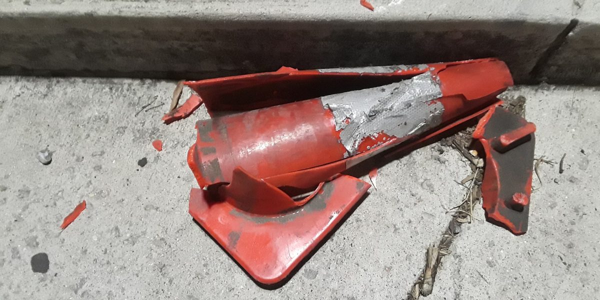 Road cone disputes — traffic cone