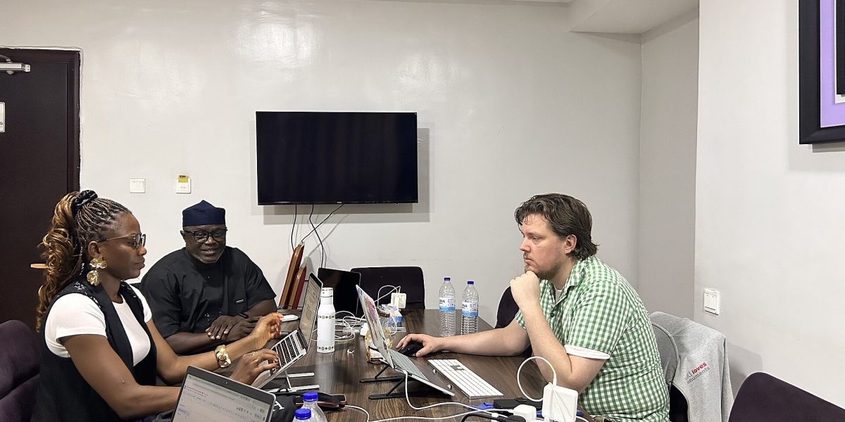 Workplace culture — team meeting