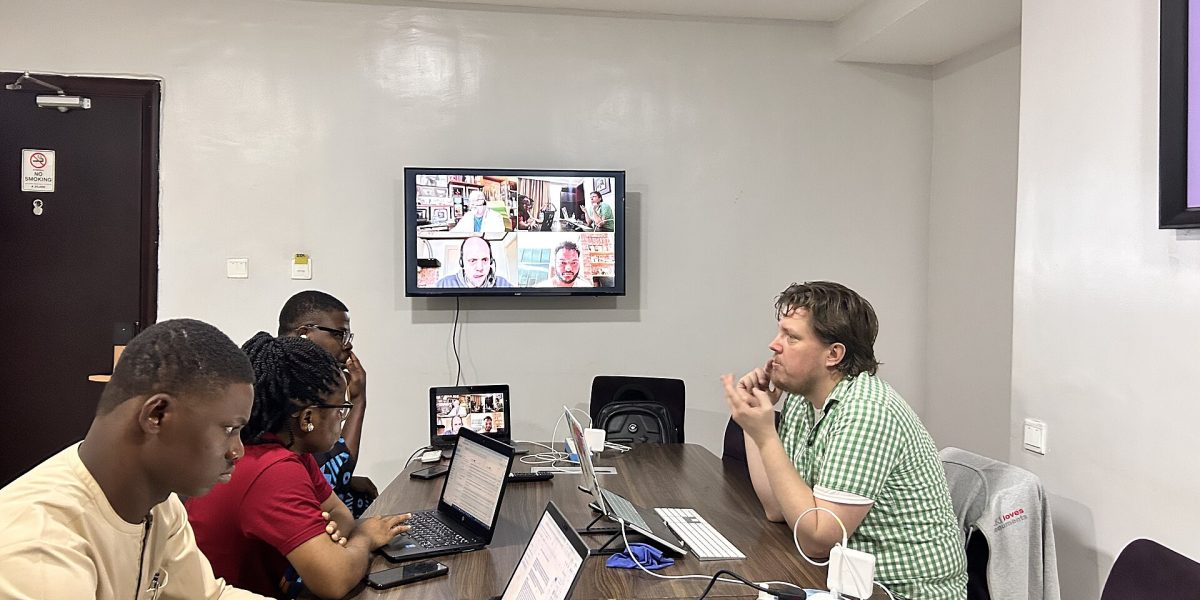 Workplace culture — team meeting