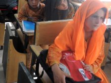 Girls' education access — school girls afghanistan