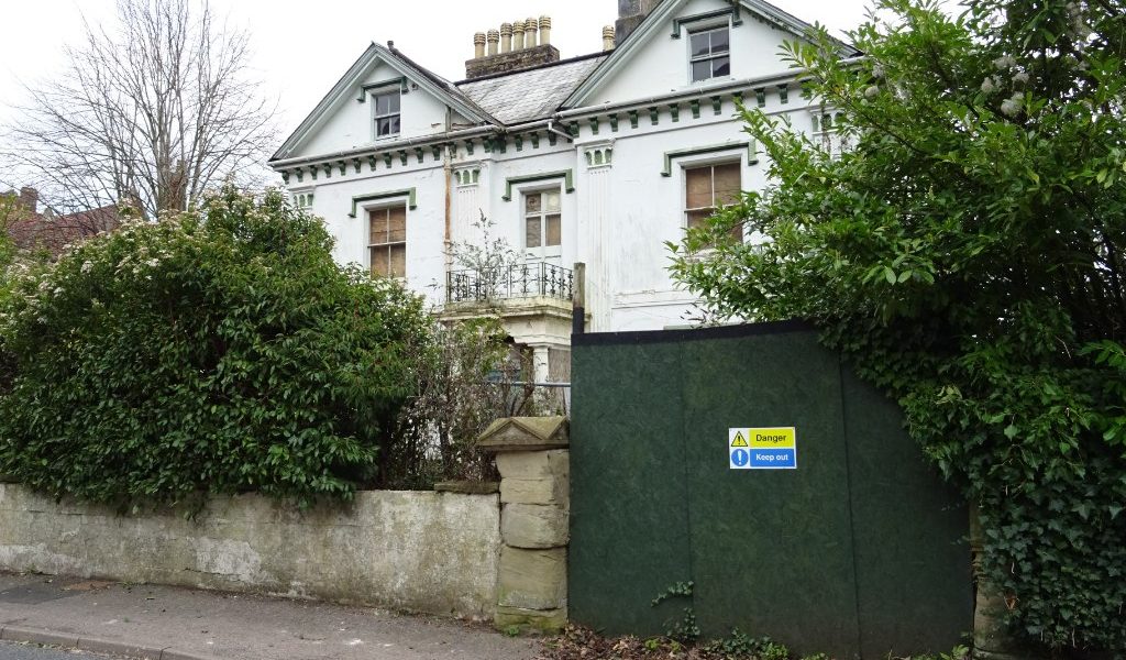 Downsizing from larger homes — empty house