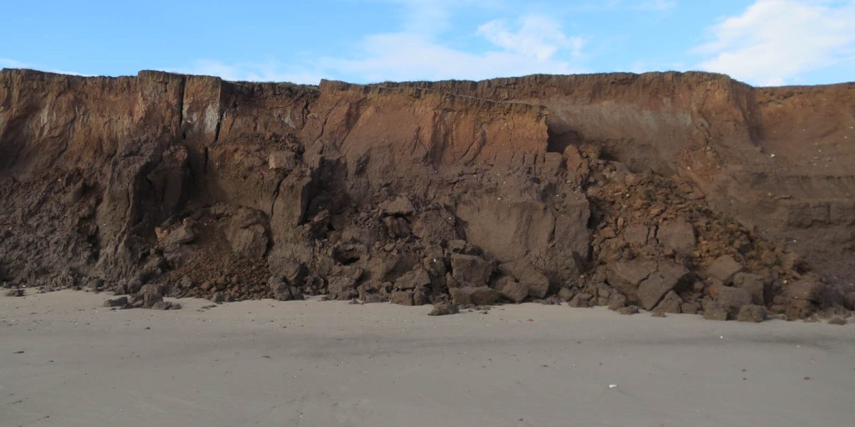 Coastal change monitoring — coastal erosion