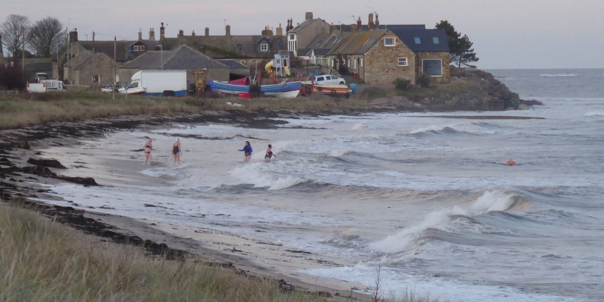 Cold water swimming — cold water swimmer