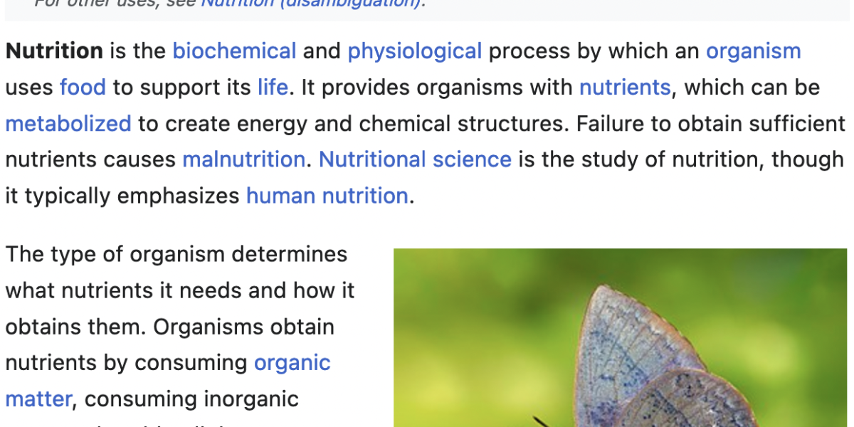 Diet trends — nutrition