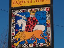 Bar closures — pub sign