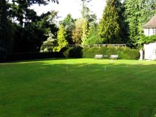 Croquet competitions — croquet lawn