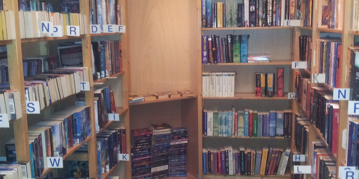 Independent bookstores — bookshelves